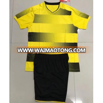 customized thai quality cheap youth soccer jersey custom team soccer uniform for kids